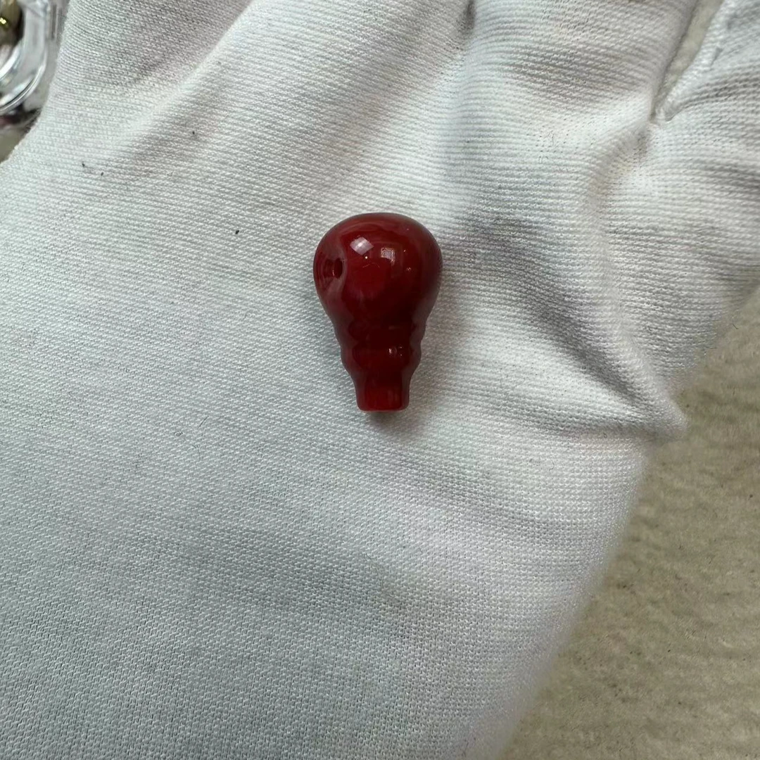 啊卡  牛血红珊姑娘DIY配件1.2三通A728