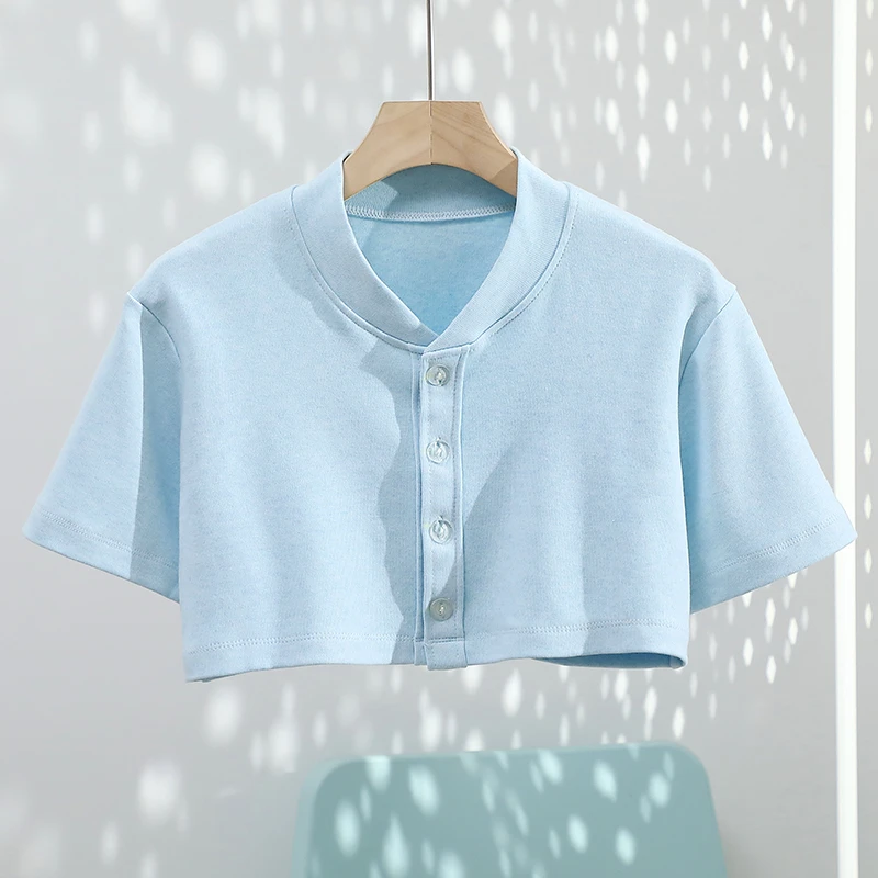 夏季护肩空调房彩棉挡风护肩颈椎坎肩男女通用防寒孕妇坐月子保暖