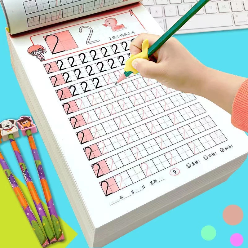 拼音描红本全套幼儿园大班学前一年级拼音字母练习题练字帖写字本