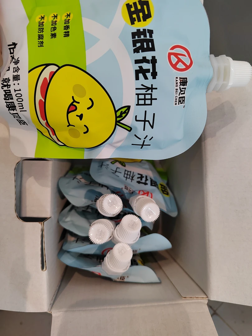 金银花柚子汁6袋一箱