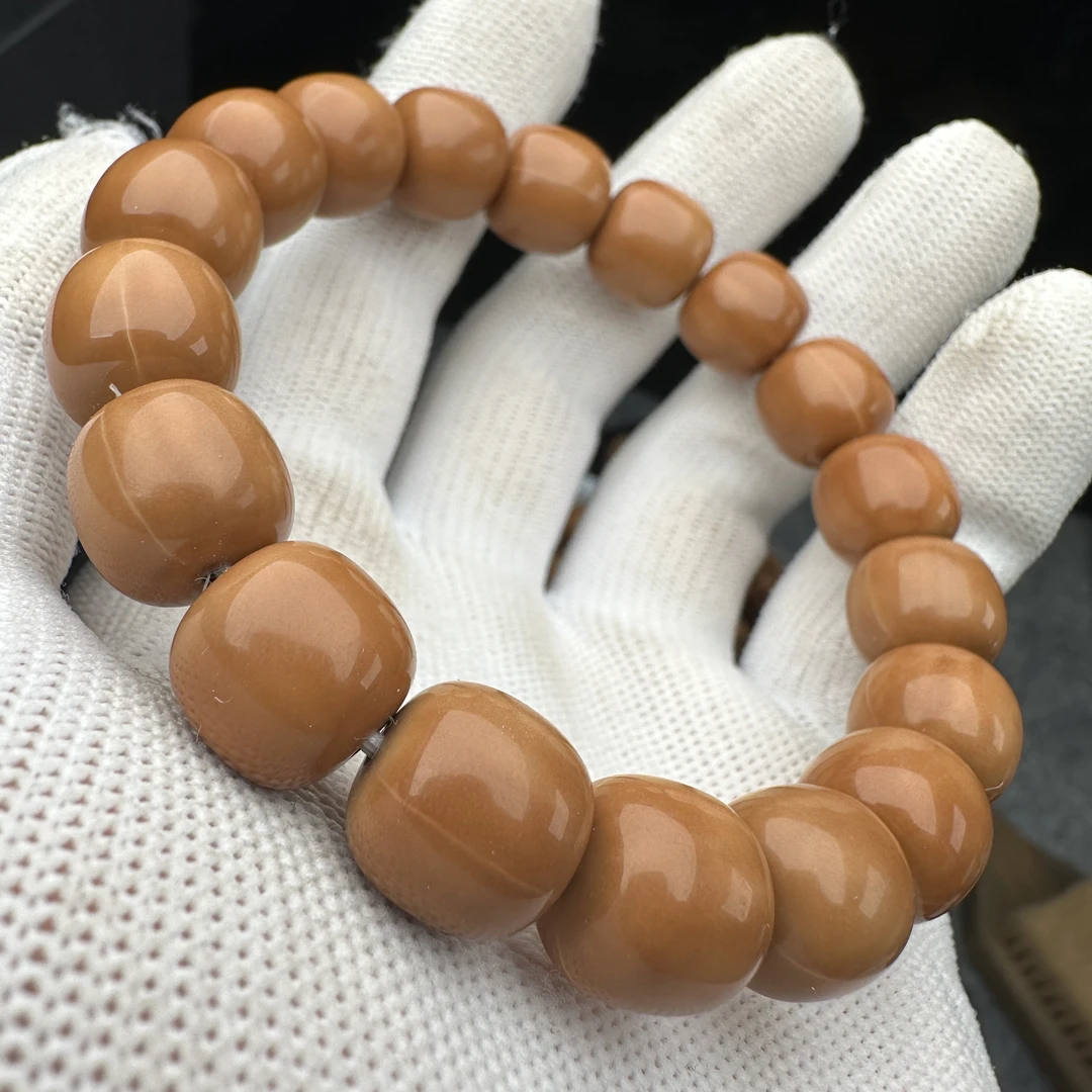 龙炎老型猴头手串核桃雕刻全品原色无瑕疵