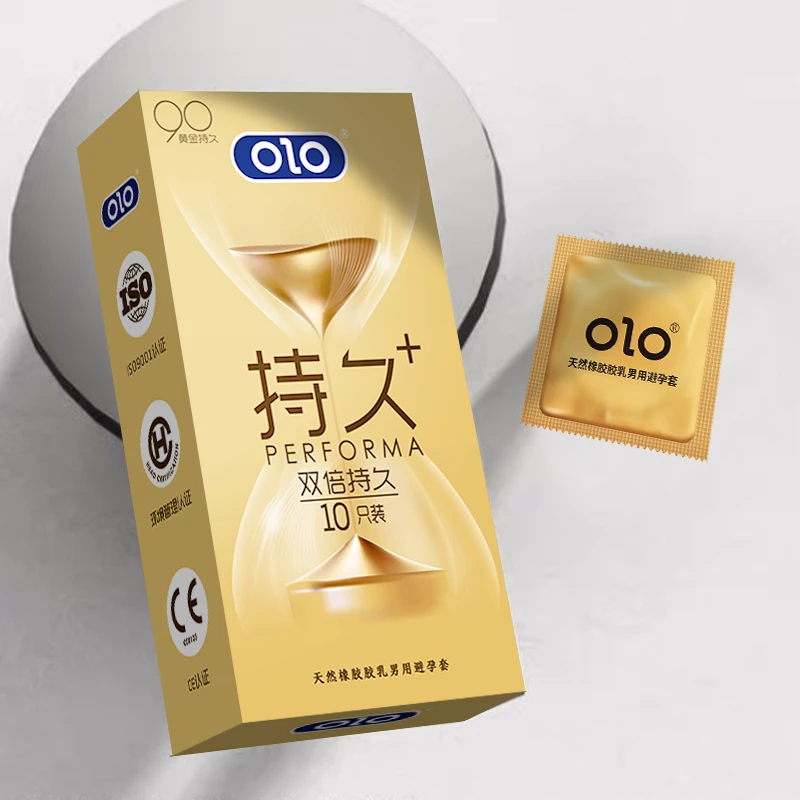 颗粒螺纹持久延时 OLO玻尿酸水润001安全套男女用成人计生用品夫妻房事情趣刺激天然橡胶胶乳男用避孕套
