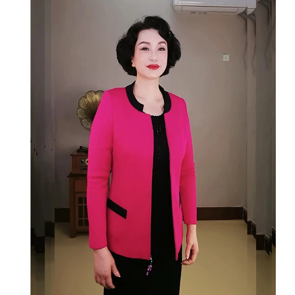 小香风修身时尚外套T4K027
