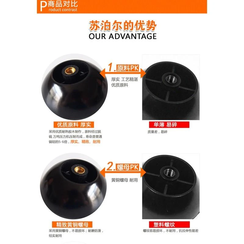 锅盖把手苏泊尔原装锅盖把手防烫手柄锅盖提手盖型螺母顶帽蒸锅炒