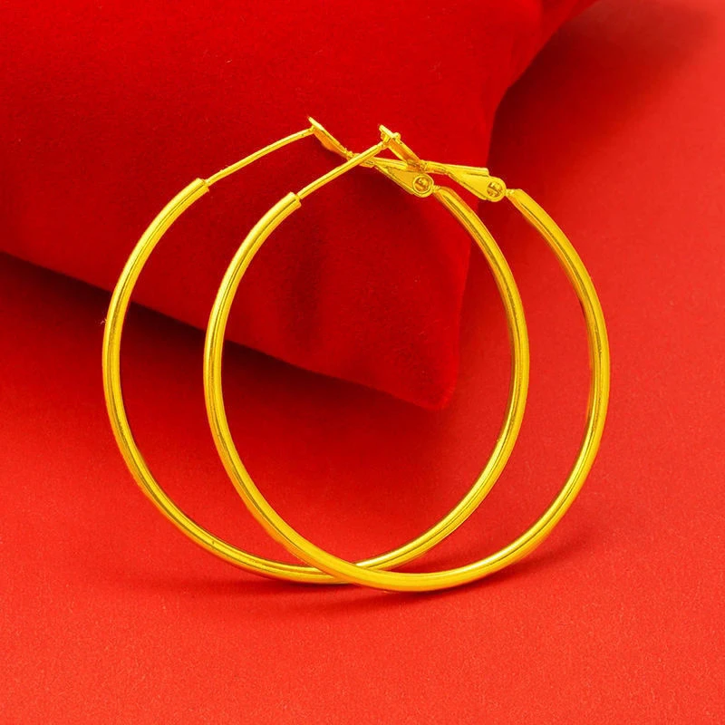 合金耳饰 （抖音好物）耳环大小款轻奢百搭经典时尚饰品