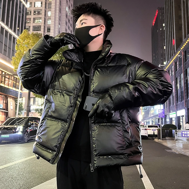 棉服男款冬季2024新款爆款保暖棉袄男装衣服百搭立领男士棉衣外套