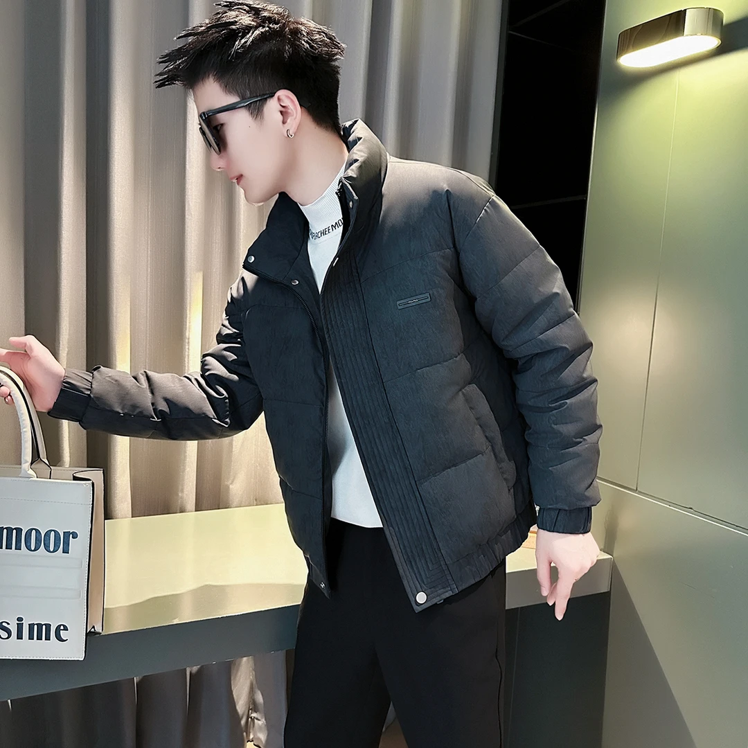 棉服男款冬季2024新款爆款加厚保暖棉袄男装冬天百搭立领棉衣外套