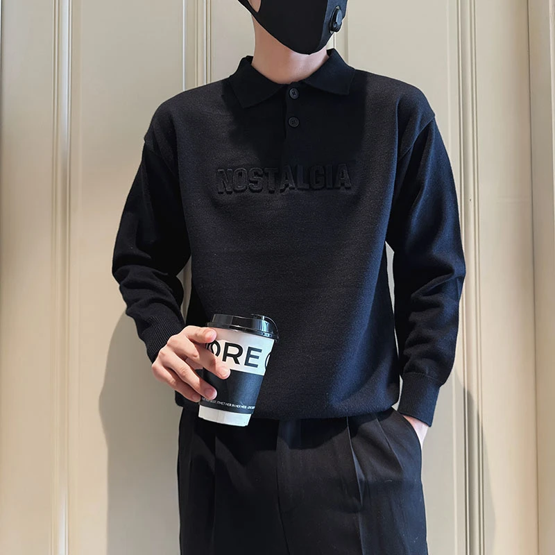 毛衣男款冬季爆款2024新款男士秋冬装潮牌痞帅内搭长袖打底针织衫