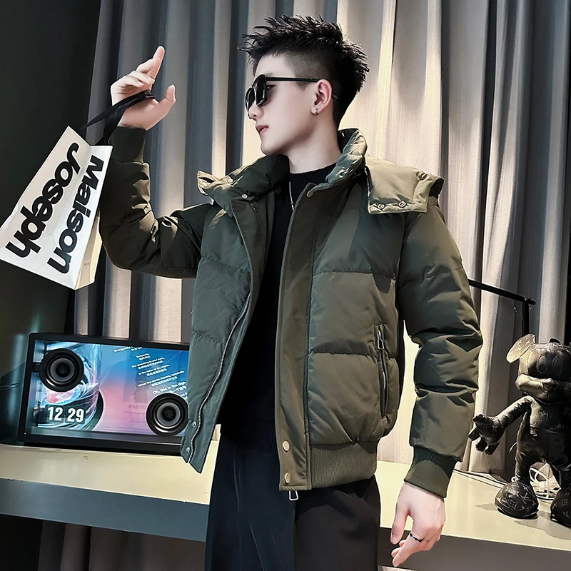 男士棉衣冬季2024新款爆款潮牌男装棉服加厚保暖棉袄男生连帽外套