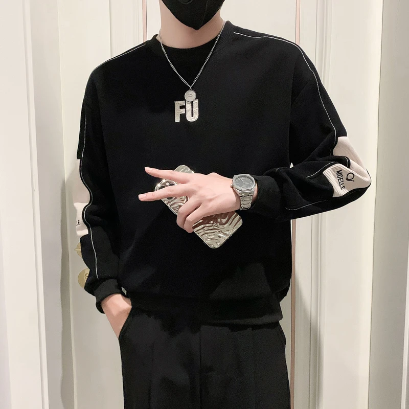 外套男款春秋2025新款爆款男士卫衣潮牌男装长袖打底痞帅男生外套