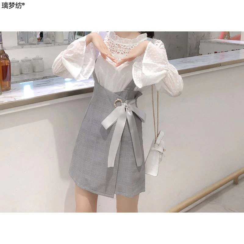 2023新款时尚背带裙时尚典雅百搭