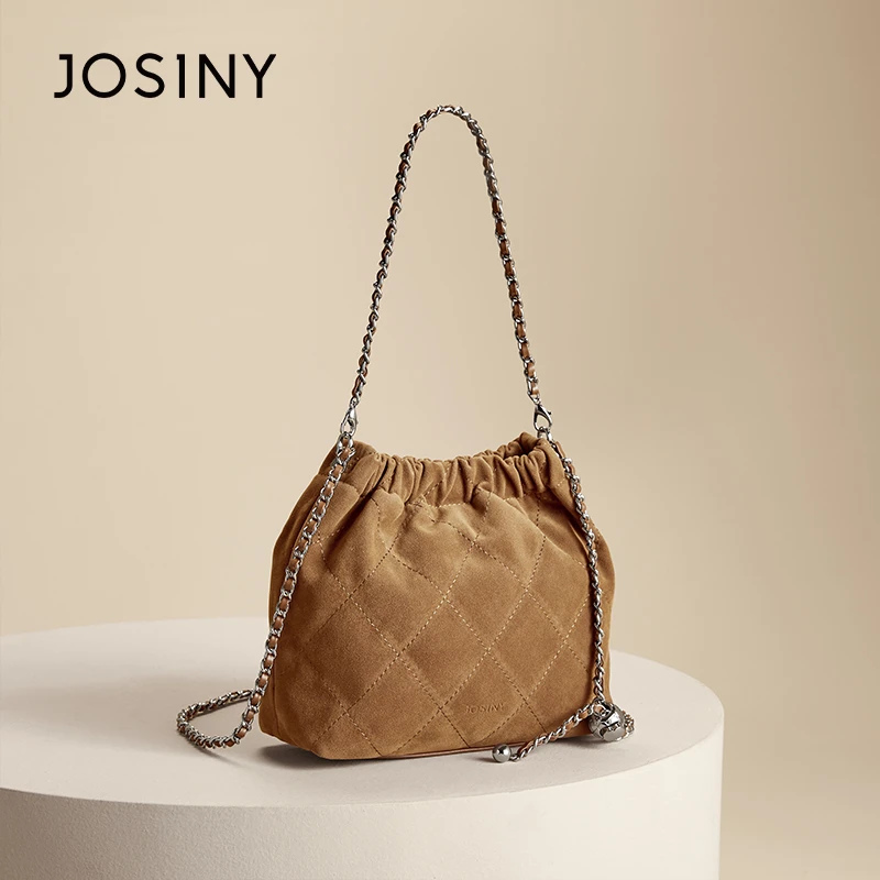 卓诗尼品牌百搭女包2025新款云朵包褶皱包小香风斜挎包时尚单肩包