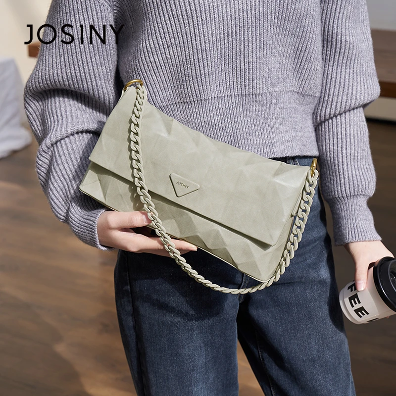 卓诗尼包包女斜挎包2025新款爆款枕头包复古百搭气质包女士单肩包