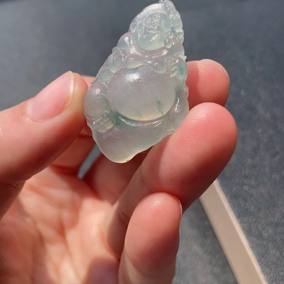 定制翡翠未镶嵌佛