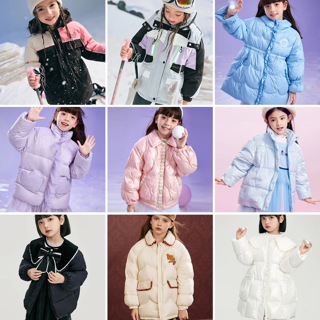 【羽绒服福利】MiniPeace太平鸟男女童时尚百搭保暖羽绒