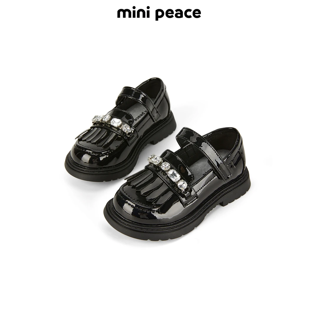 【专柜同款】MINIPEACE太平鸟童装女童单鞋宝宝小皮鞋儿童平底鞋