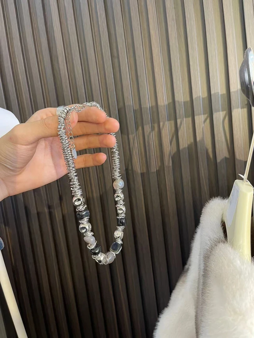 钛钢项链 韩系小众时尚百搭项链设计款