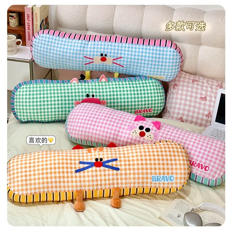 新款多巴胺长条抱枕可爱秋冬必备居家日用百搭时尚宿舍床头靠枕