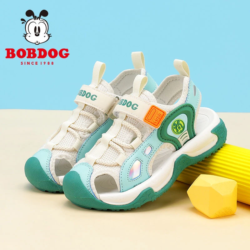 巴布豆儿童运动凉鞋2025新款夏季夏款男童溯溪鞋包头涉水鞋沙滩鞋