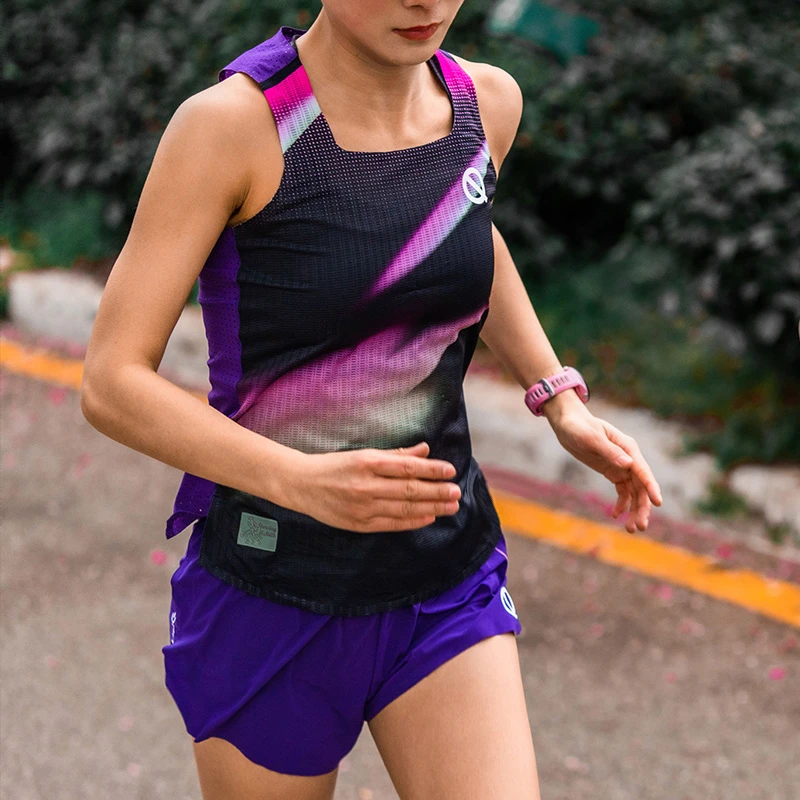 QINKUNG/轻功体育赛季限定竞技跑步背心女款