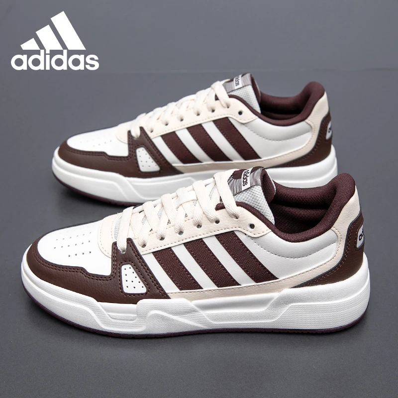 adidas阿迪达斯运动鞋男女同款春轻便低帮小白鞋百搭板鞋JR5232