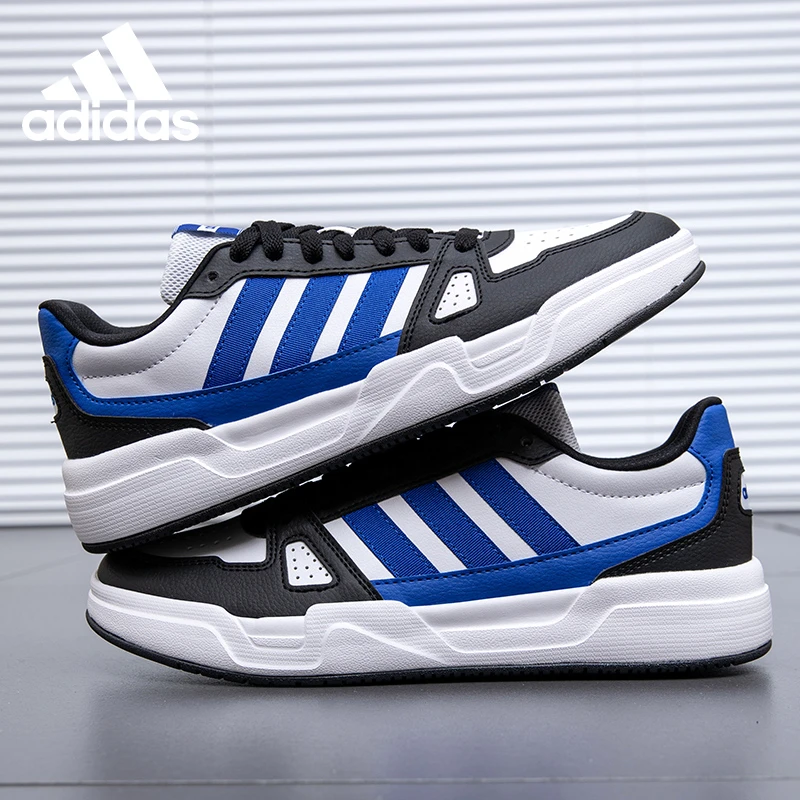 adidas阿迪达斯运动鞋休闲鞋子春轻便低帮小白鞋百搭板鞋JS3420