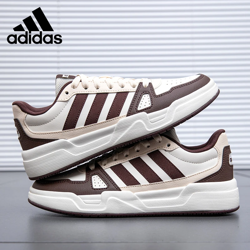 adidas阿迪达斯运动鞋男女同款春轻便低帮小白鞋百搭板鞋JR5232