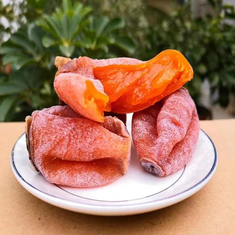 糖心柿饼|树上吊干霜降晾晒柿饼香甜营养果干独立包装精选发货2斤