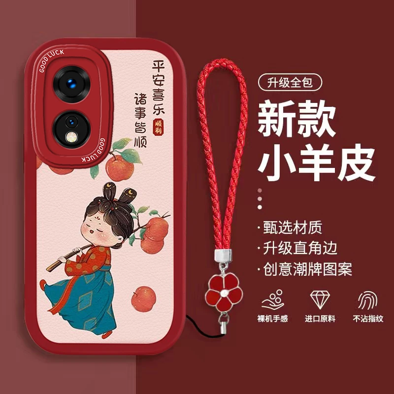 OPPOA1Pro手机壳可爱唐美人PHQ110新款小羊皮网红女款软壳防摔潮
