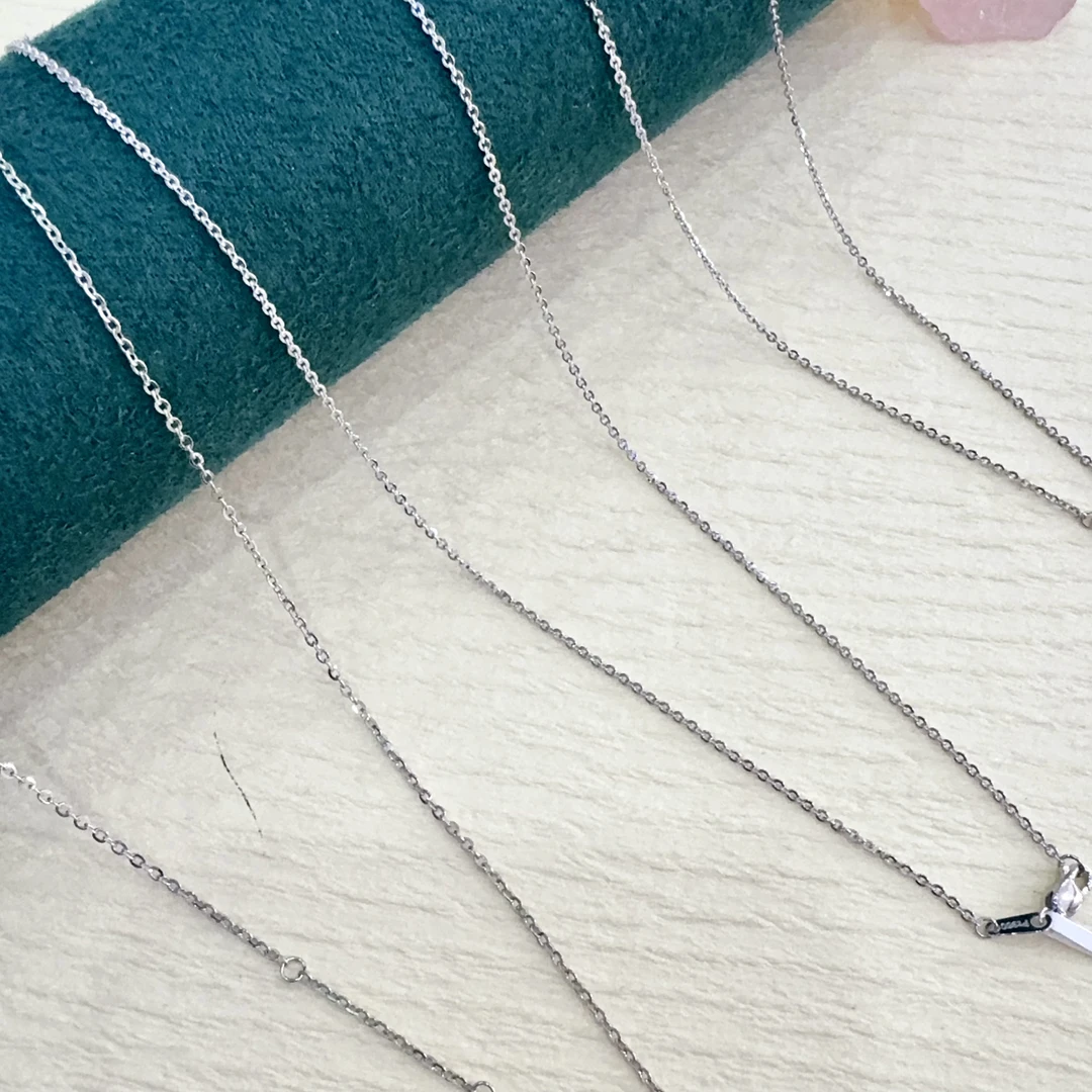 铂金pt950项链o字链2～3克时尚简约（多样发一）