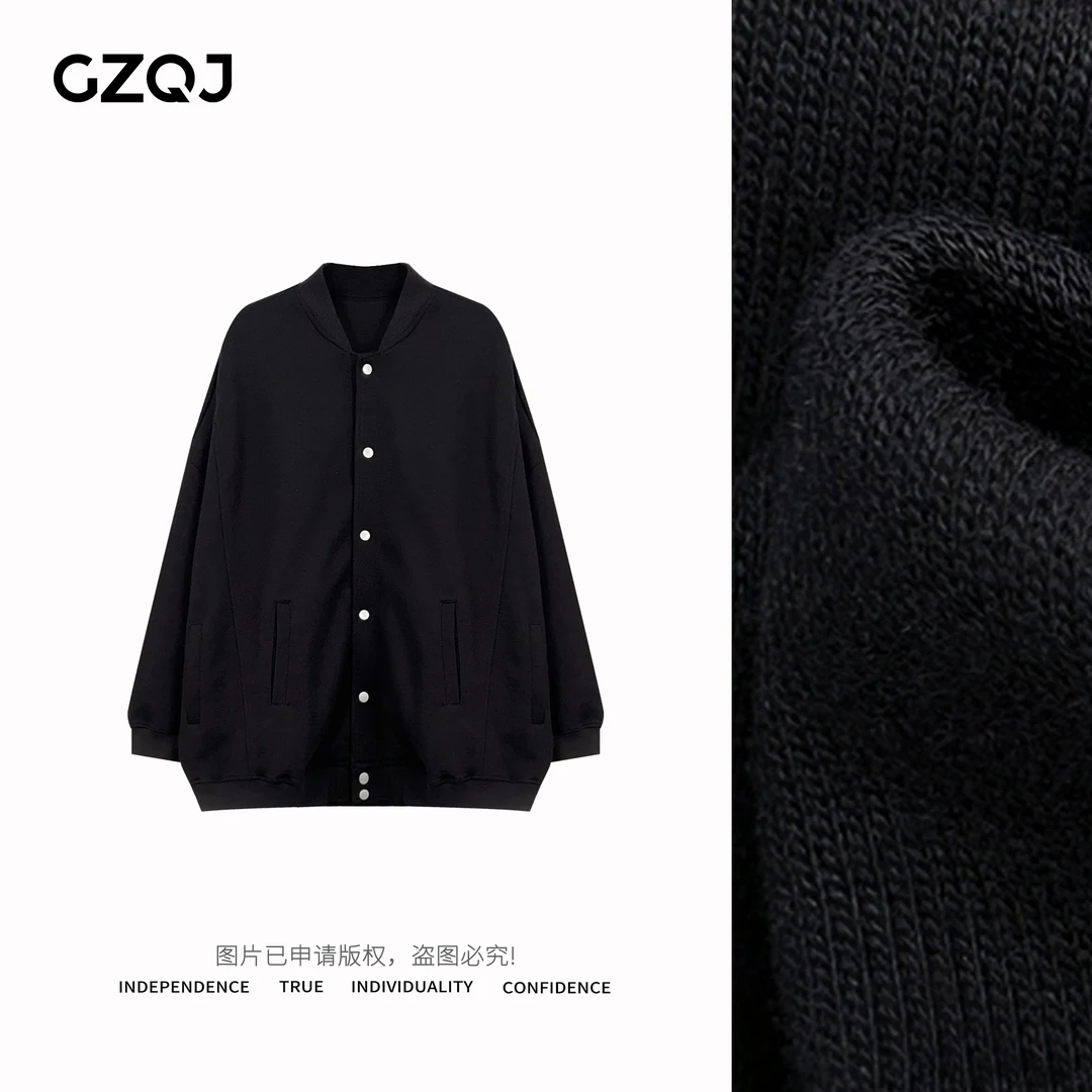 老琴私服【自由派】2024春夏新款宽松显瘦棒球服外套女24718