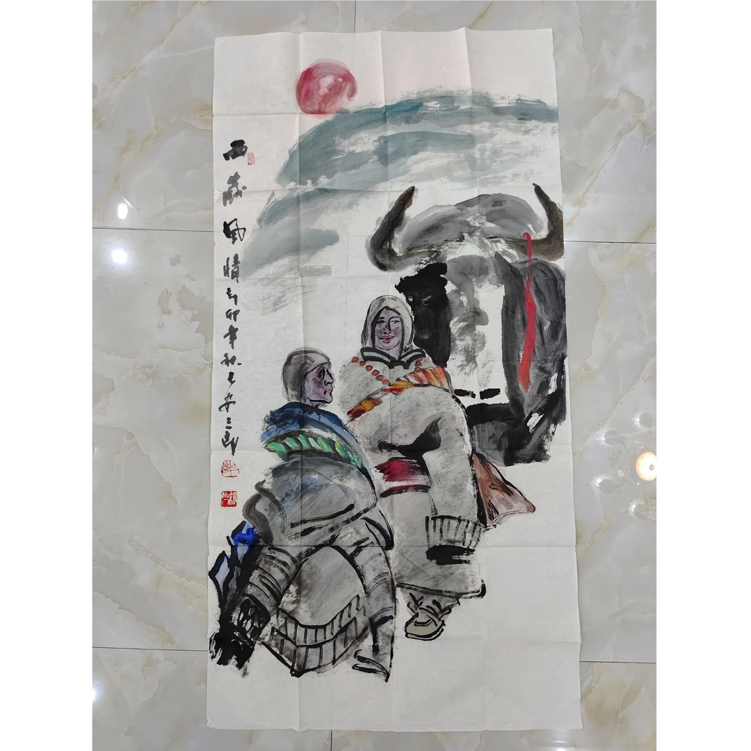 高民利老师国画作品