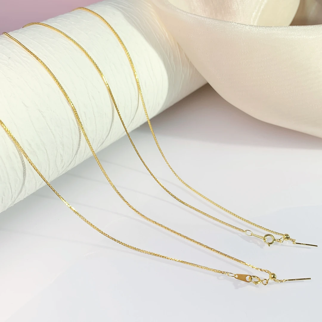 链子925银 『七仙女』925银肖邦万能链  金色/462899/多样性发一 条