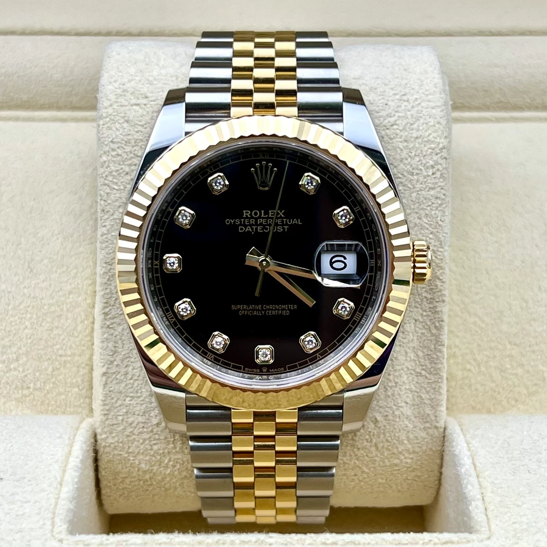 99新 Rolex/劳力士 2024年1月全套日志型 型号m126333-0006