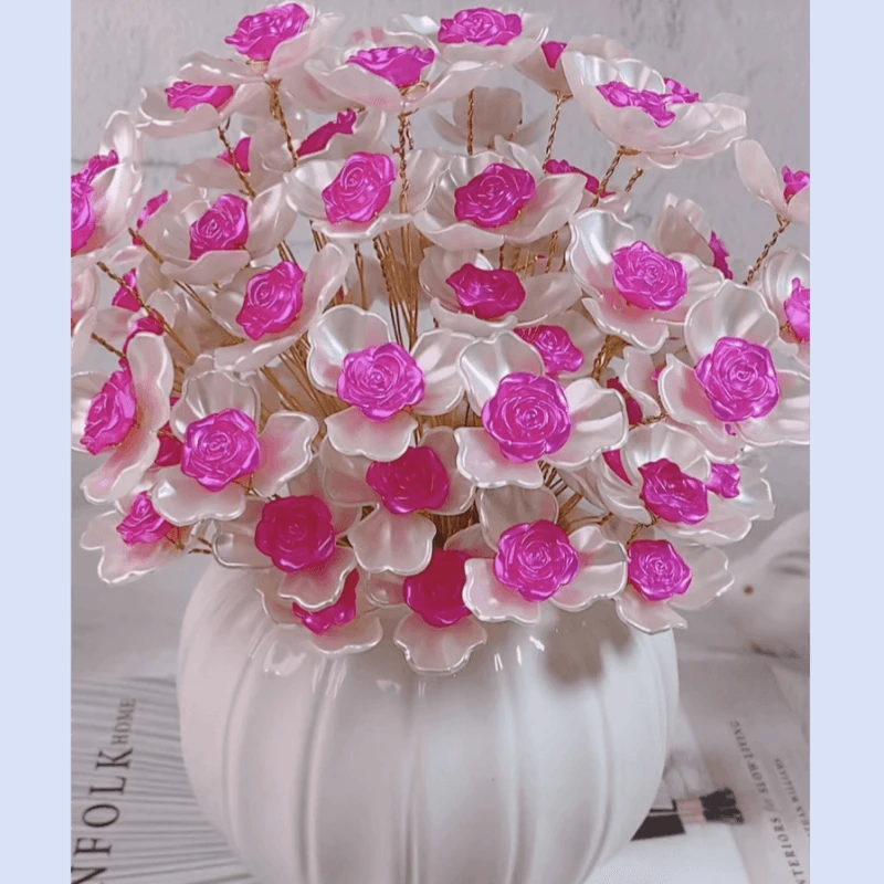 diy手工制作新款浪漫玫瑰花材料居家摆件饰品