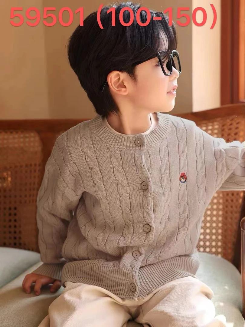 59501款，开衫毛衣
