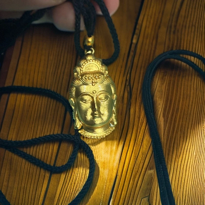 铜合金吊坠 铜合金实心观音吊坠不掉色