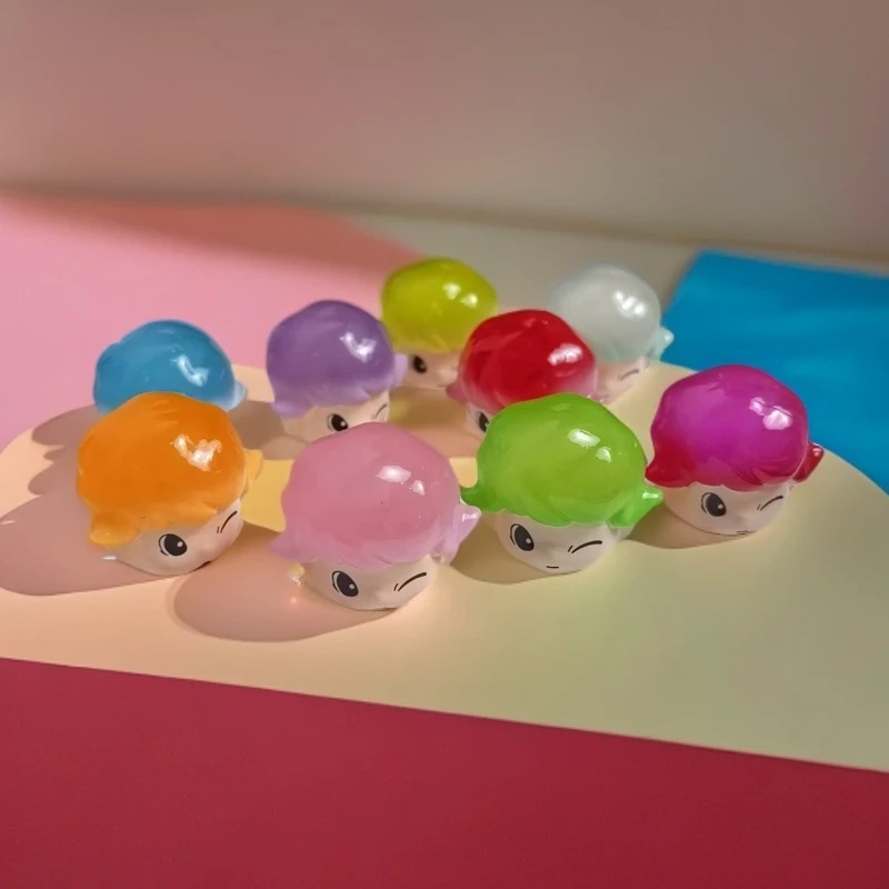 【直播拆】夜光dimo大头          新潮可爱创意摆件少女心