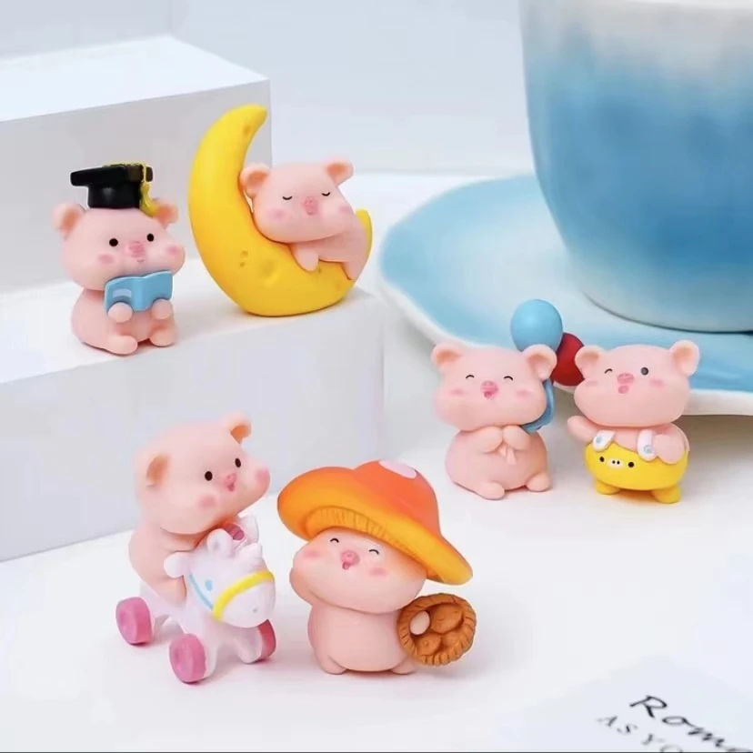 【直播拆】 可爱小猪  新潮可爱创意摆件
