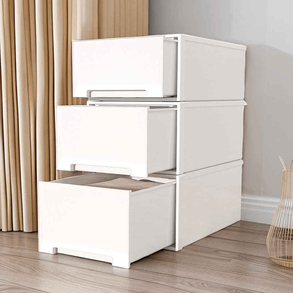 家居整理衣服神器抽屉式收纳盒收纳柜衣物储物箱子衣柜收纳用品