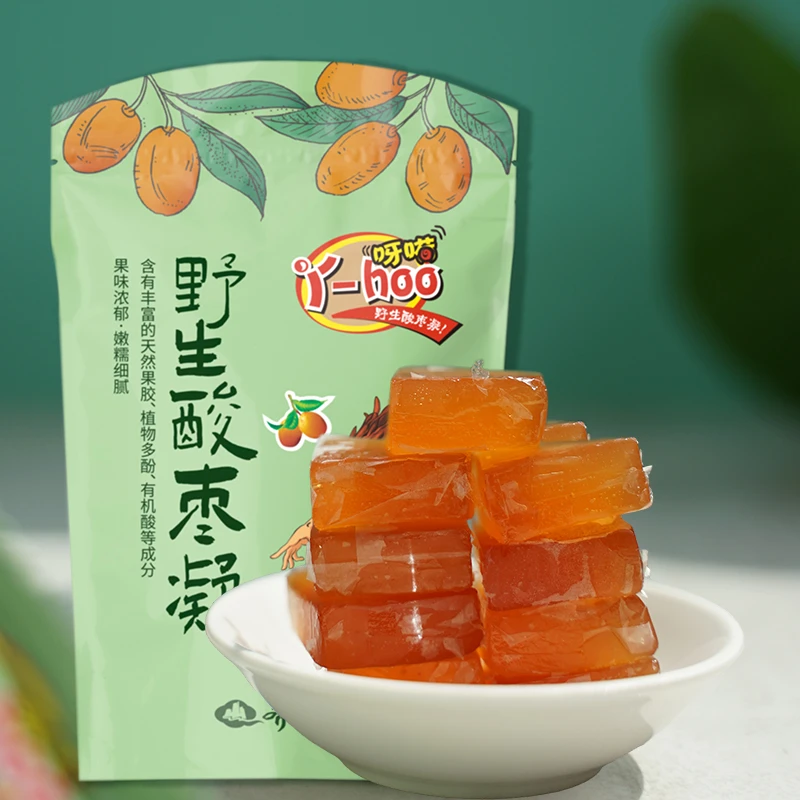 【主播推荐】齐云山Y-HOO酸枣凝42g*3袋酸甜零食细腻南酸枣营养