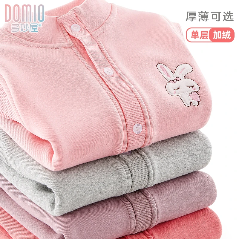 女童马甲秋冬季新款加绒加厚儿童纯棉背心中大童坎肩外穿洋气马夹