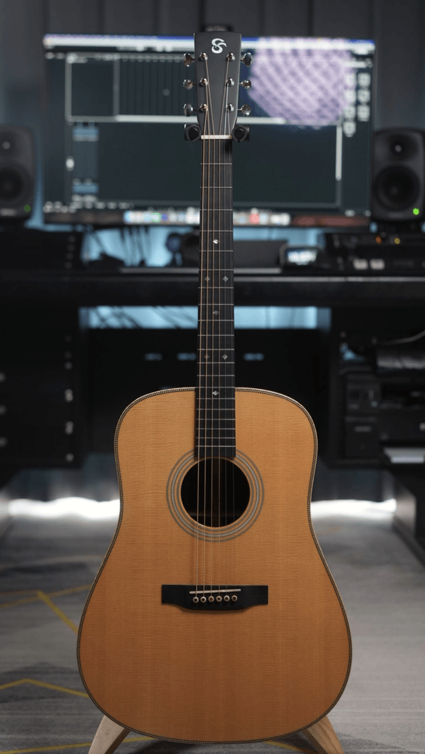 凡鸟 8号吉他D/Om-30 手工民谣吉他