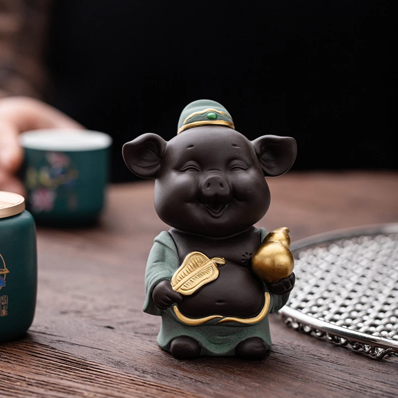 精品紫砂茶宠摆件可养茶艺茶台茶具茶玩摆件功夫茶道配件茶盘宠物