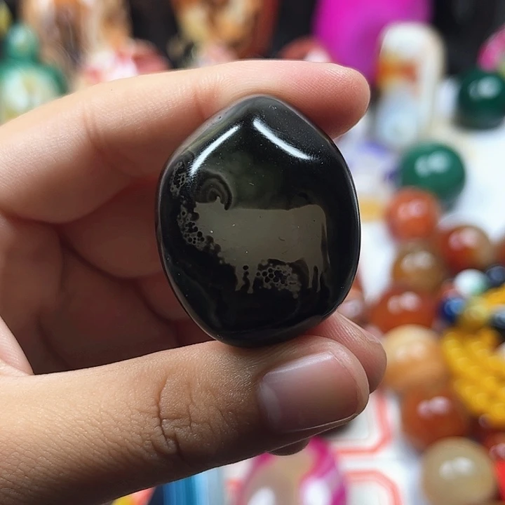 玛瑙/玉髓车挂未镶嵌