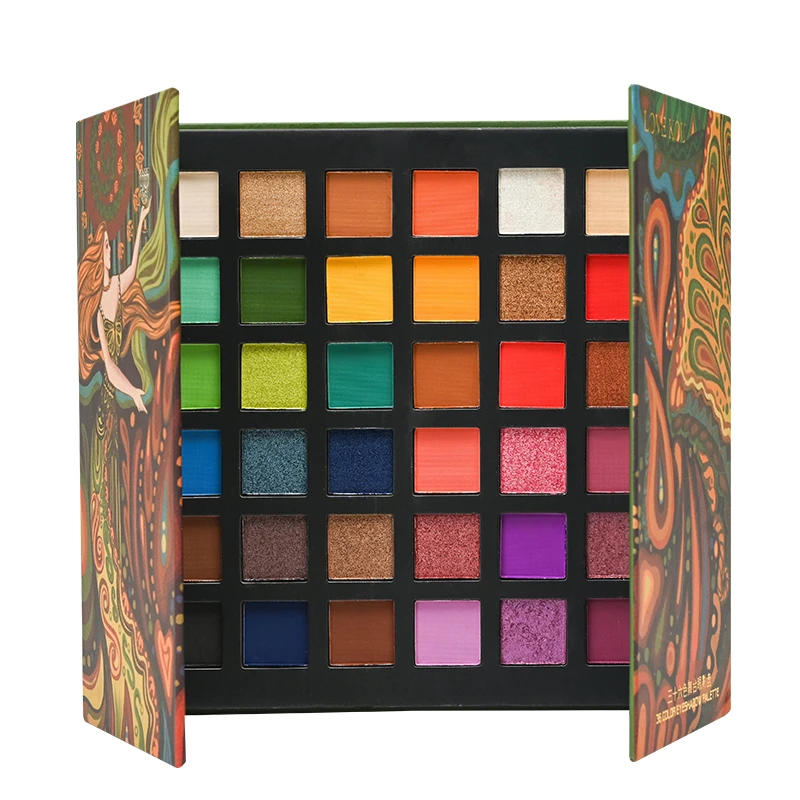 魔法叔叔36色遇见飞天眼影盘cos妆细腻哑光舞台妆古风化妆师显色