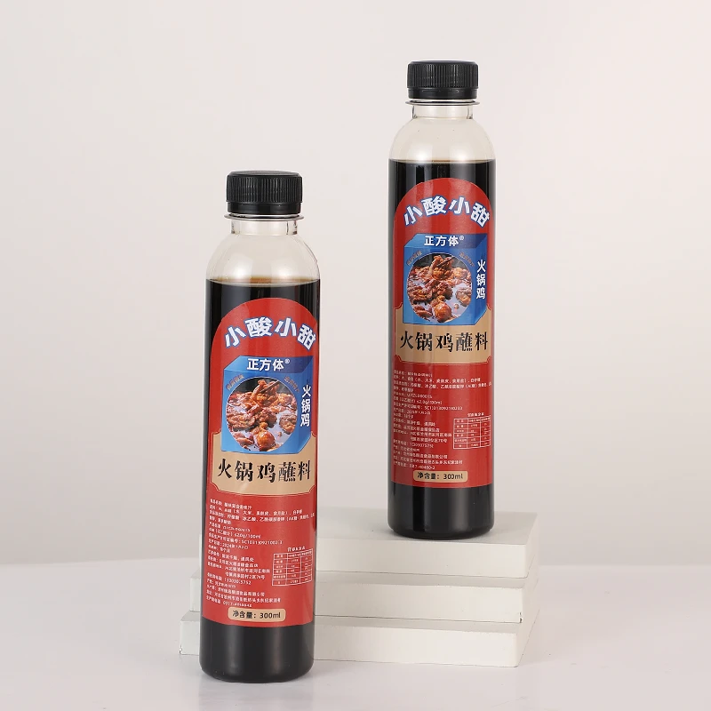 火锅鸡蘸料甜醋/小酸小甜/单瓶净含量300ml
