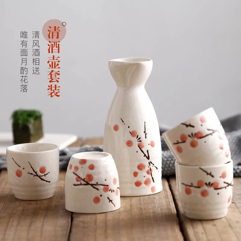日式陶瓷温酒壶加厚白酒温酒器高档烫酒壶家用黄酒清酒专用温酒器