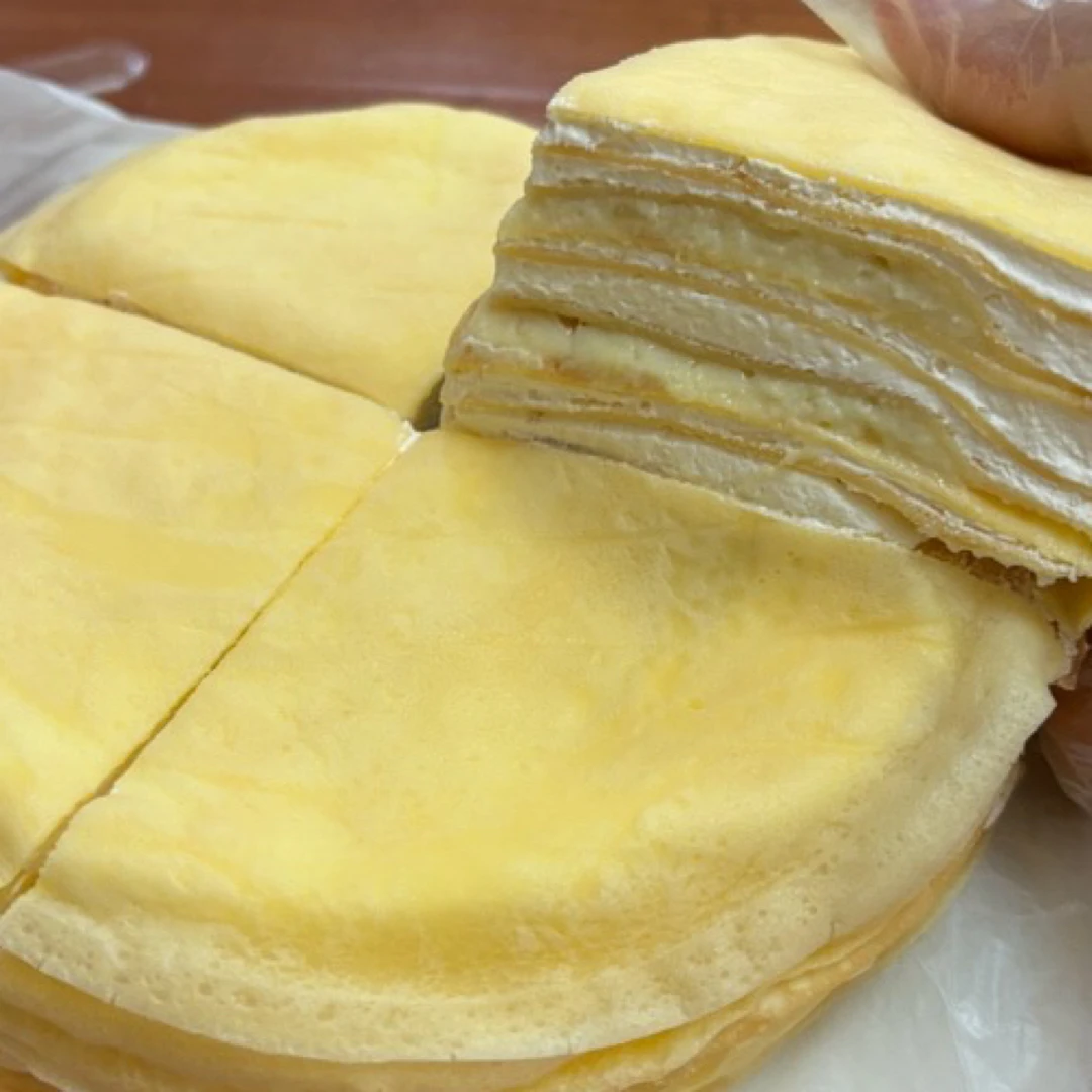 2磅7寸榴莲千层蛋糕(适合3-4人）