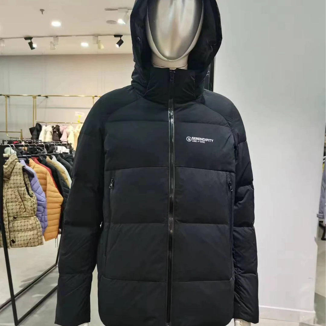 《金羽杰》N22602281男士一手长机能连帽保暖冬季休闲羽绒服